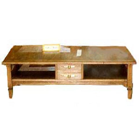 Woodworking Project Paper Plan to Build Low Coffee Table - Image 1