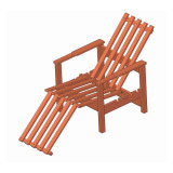 Adjustable wooden chair plan - Image 1