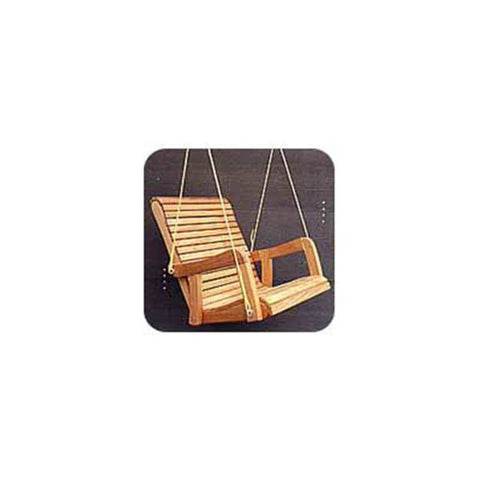 Woodworking Project Paper Plan to Build Hanging Chair - Image 1
