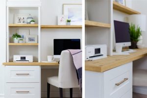 Large Modern Desk woodworking plan