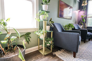 Tiered Corner Plant Stand Tower - Image 1