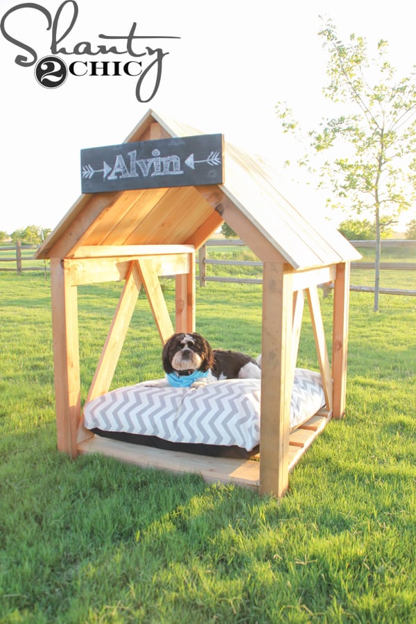 DIY Dog House woodworking plan