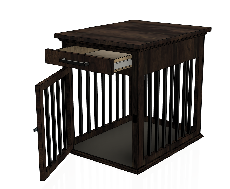 Fisher’s Dog Kennels woodworking plan