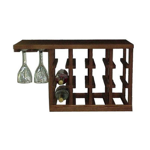 Woodworking Project Paper Plan to Build Wine Glass Rack - Image 1