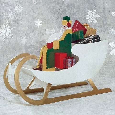 Woodworking Project Paper Plan to Build Sleigh For Saint Nick woodworking plan
