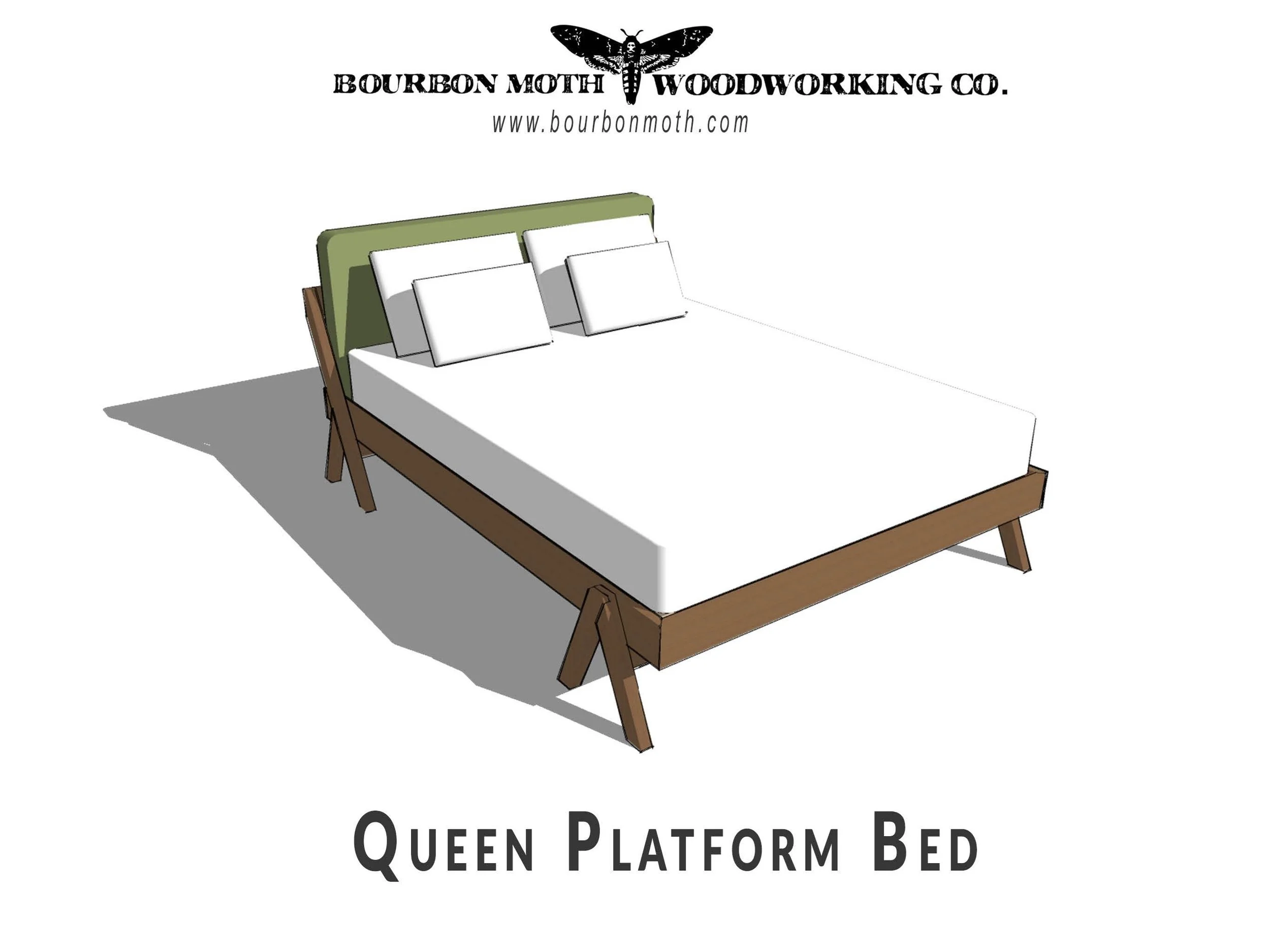 Queen Platform Bed Plans woodworking plan