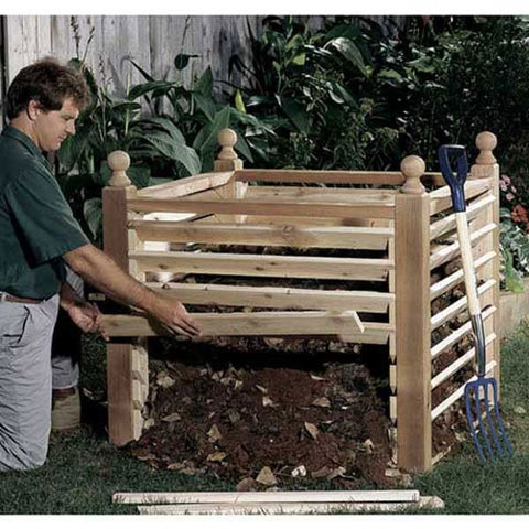 Woodworking Project Paper Plan to Build Compost Crib woodworking plan