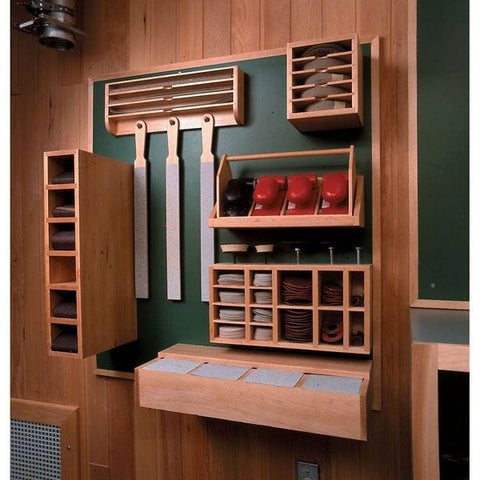 Woodworking Project Paper Plan to Build Sanding Supply Center - Image 1