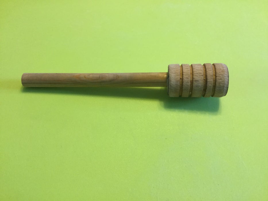 SIMPLE, EASY Honey Dipper on the Lathe woodworking plan