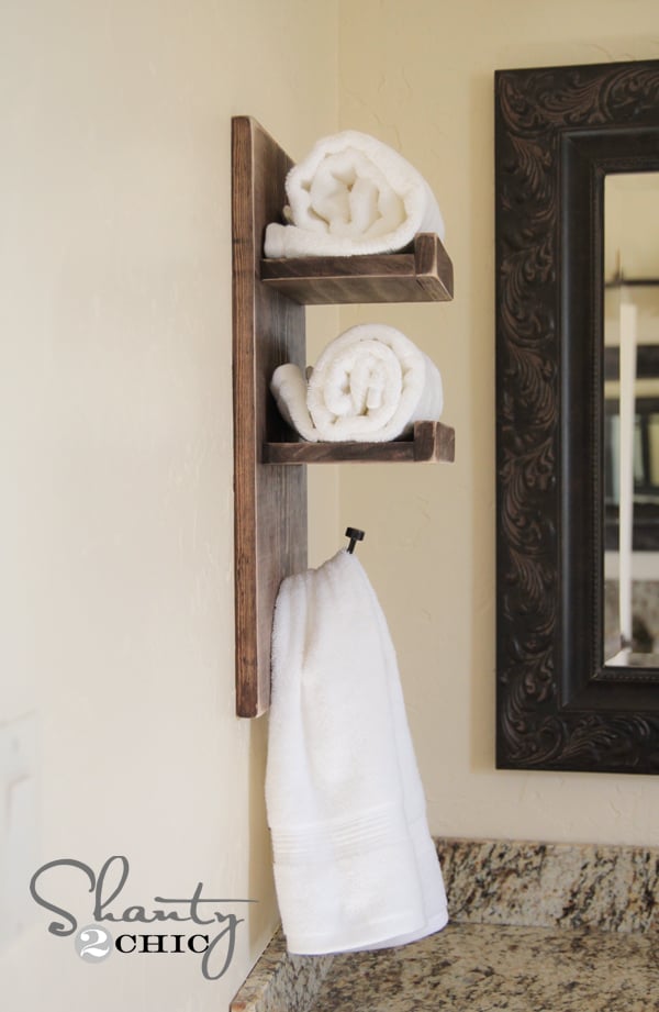 Super Cute DIY Towel Holder! - Image 1