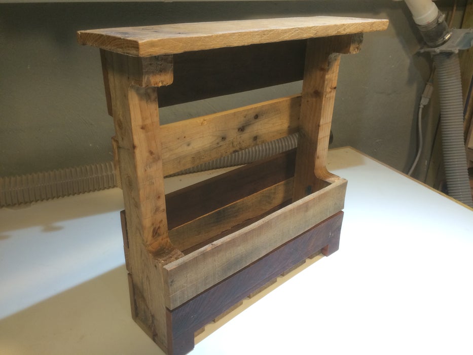 Pallet Wine Rack - Image 1