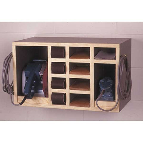 Woodworking Project Paper Plan to Build All-In-One Sander Cabinet - Image 1