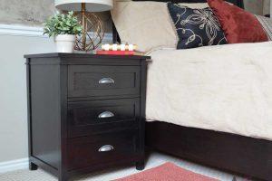 Classic 3 Drawer Nightstand - Image 1