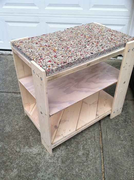 Recycled Pallet Table - Image 1