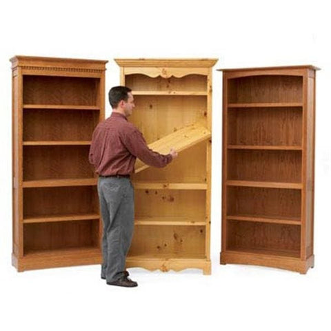 Woodworking Project Paper Plan to Build Trio of Bookcases woodworking plan