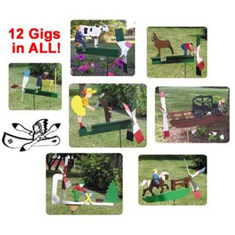 Woodworking Project Paper Plan to Build Whirligig Plan Value Pack - Image 1