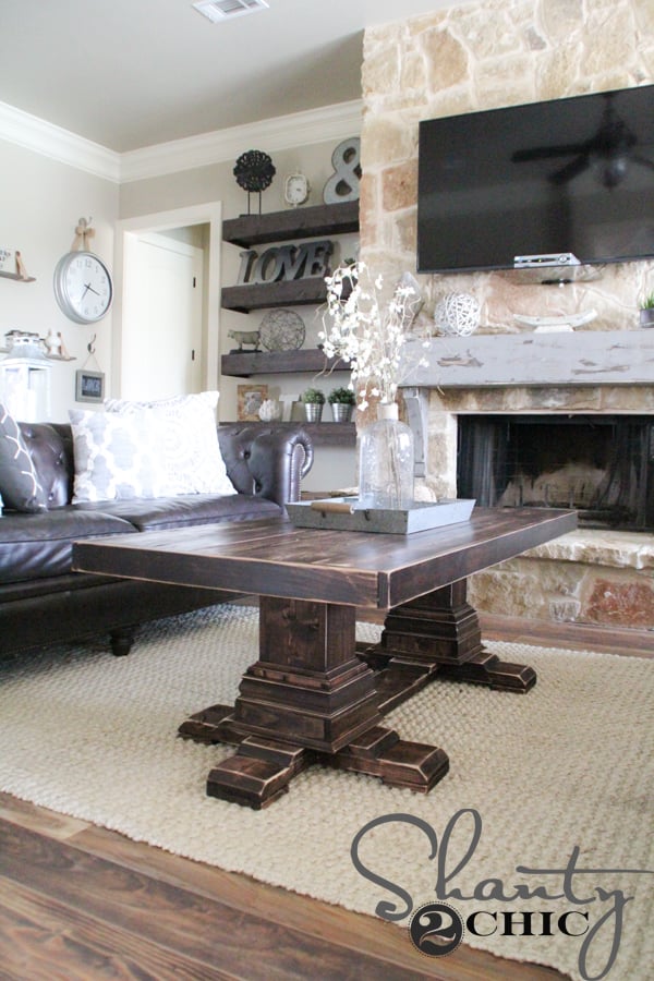 DIY Pedestal Coffee Table - Image 1