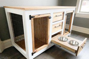DIY Dog Crate Console - Image 1