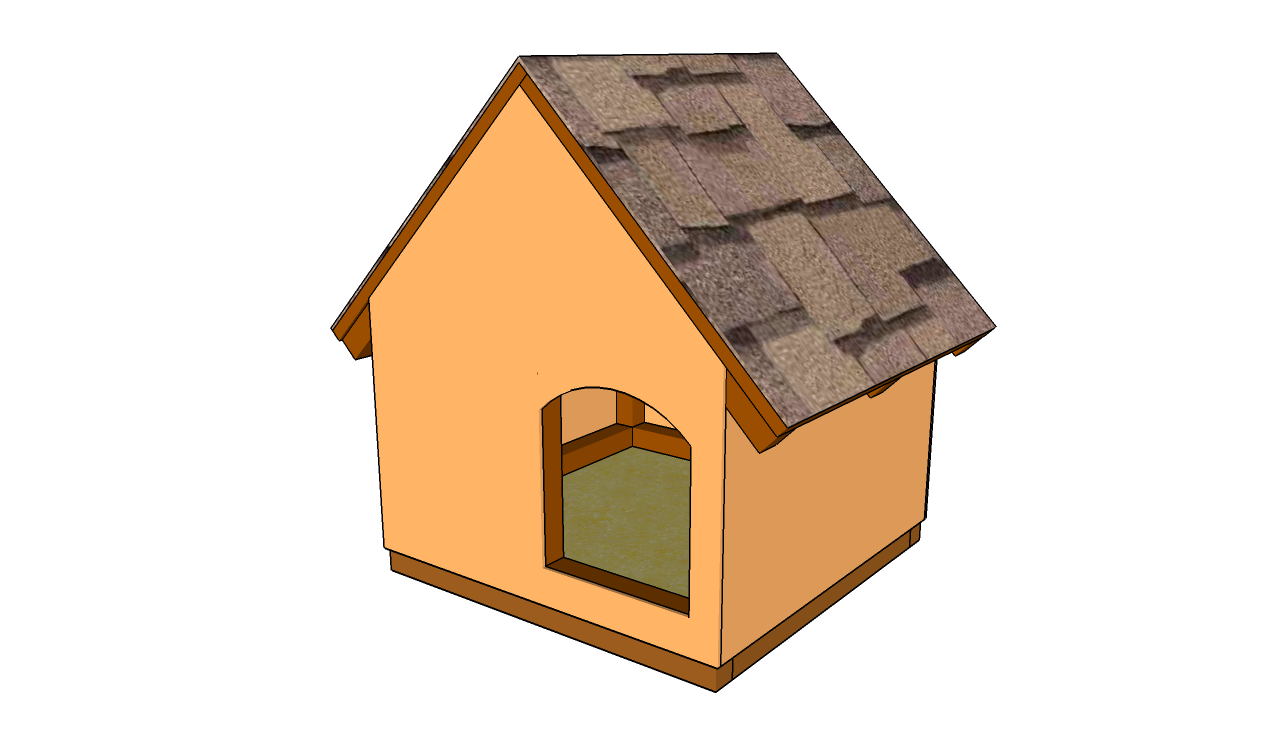 OUTDOOR CAT HOUSE PLANS woodworking plan