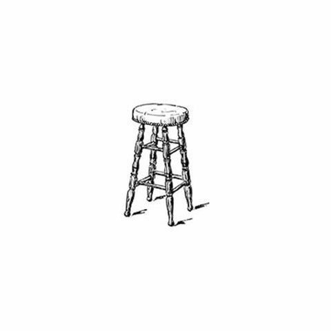 Woodworking Project Paper Plan to Build Bar Stool - Image 1