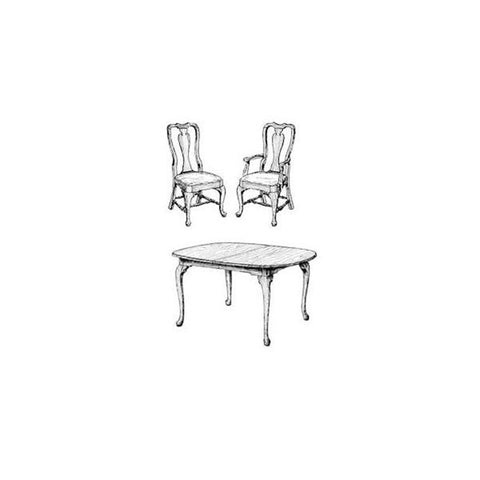 Queen Anne Dining Room Woodworking Plan woodworking plan