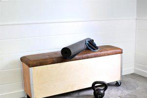 Workout Bench with Storage - Image 1