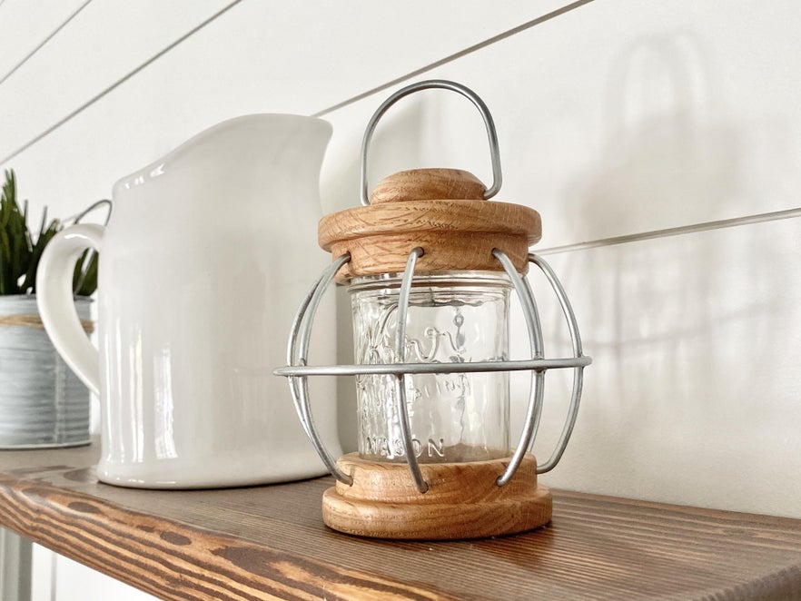 LED Mason Jar Lantern - Image 1