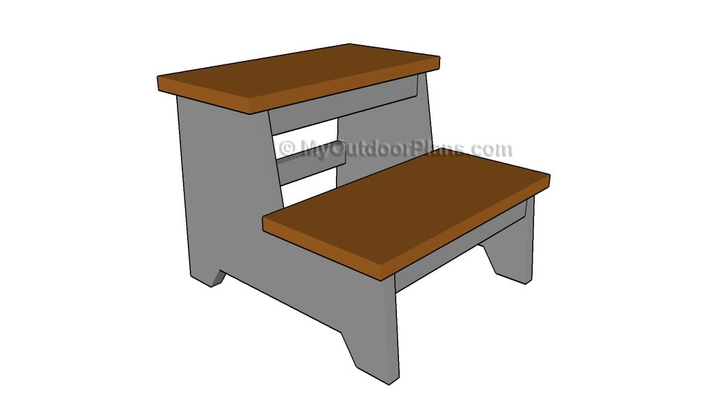 STEP STOOL PLANS - Image 1