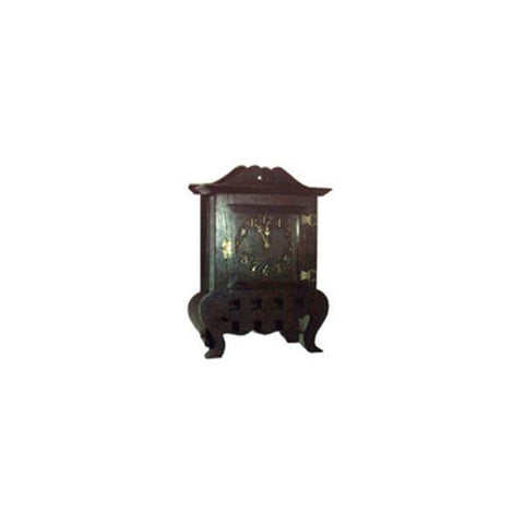 Woodworking Project Paper Plan to Build Mission Oak Mantle Clock - Image 1