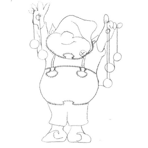 Woodworking Project Paper Plan to Build Elf with Yo-Yo - Image 1