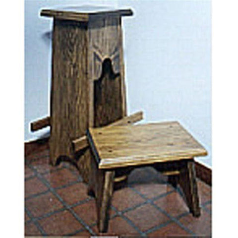 Woodworking Project Paper Plan to Build Footstool and Bar Stool woodworking plan