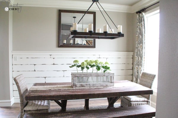 DIY Distressed Plank Wall - Image 1