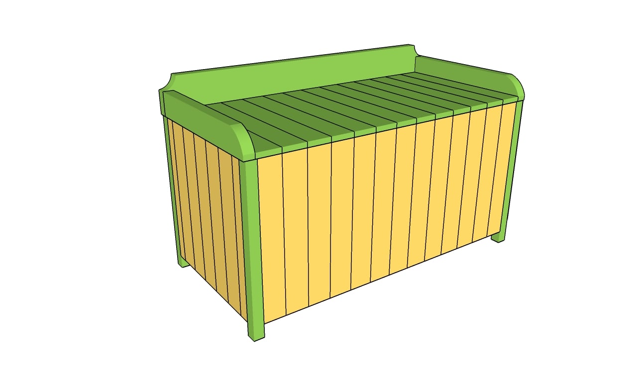 OUTDOOR STORAGE BOX PLANS - Image 1
