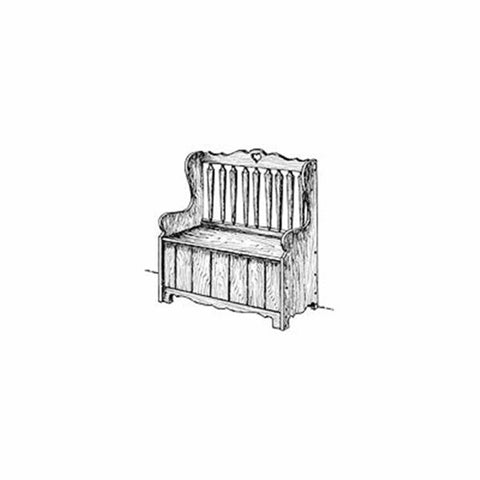 Woodworking Project Paper Plan to Build Hall Storage Bench woodworking plan