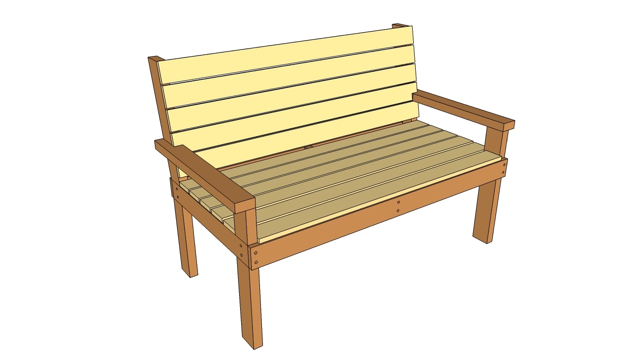PARK BENCH PLANS - Image 1