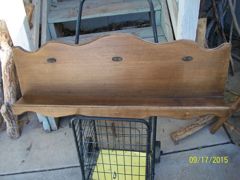 Shop Trash to Treasure Woodworking Tool Shelf woodworking plan