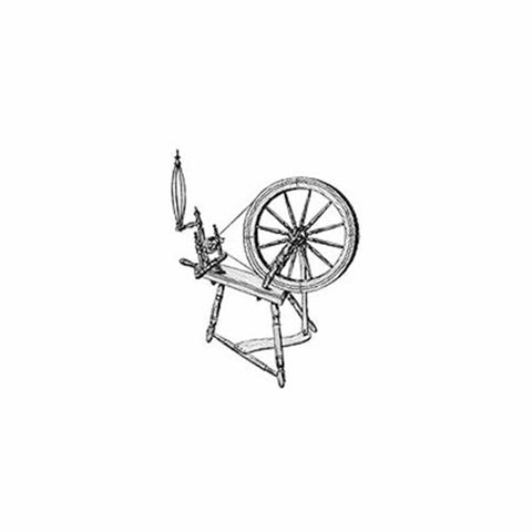 Woodworking Project Paper Plan to Build Large Spinning Wheel - Image 1