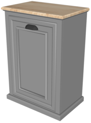 Tilt Out Trash bin Build Plan - Image 1