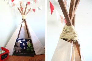 DIY No-Sew Teepee - Image 1