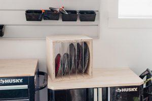 DIY Saw Blade Storage Box woodworking plan
