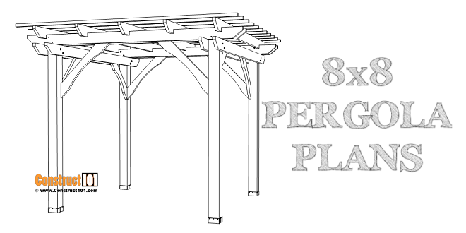 8×8 Pergola Plans - Image 1