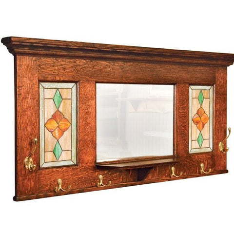 Hall Mirror Coat Rack Combo – Downloadable Plan woodworking plan