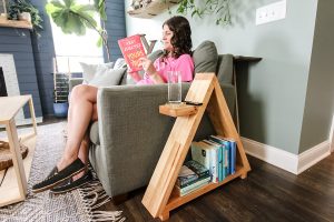 Triangular Side Table - Image 1