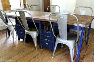 work table with storage - Image 1