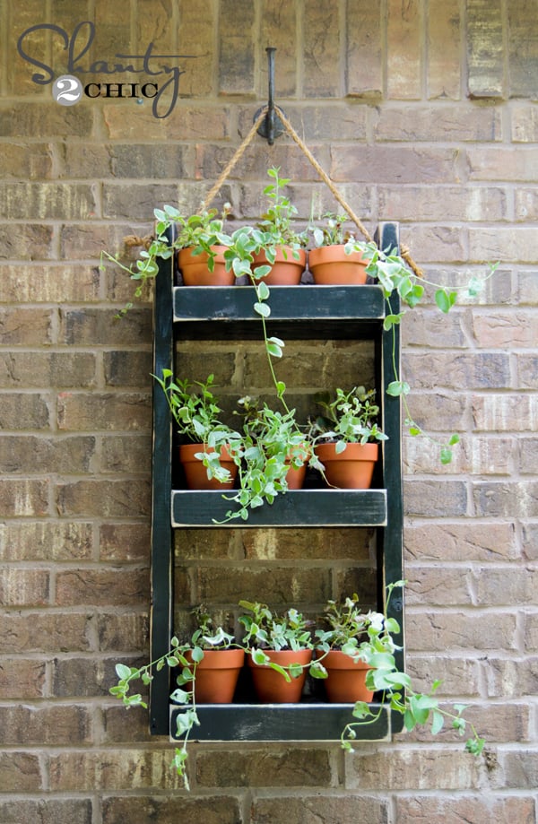 Wood Planter for the Wall - Image 1