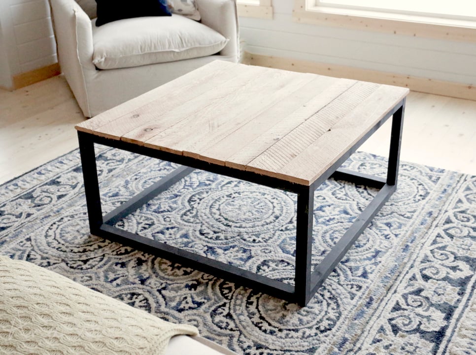Square Box Frame Coffee Table woodworking plan