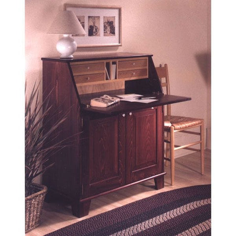 Woodworking Project Paper Plan to Build Drop-Front Writing Desk woodworking plan