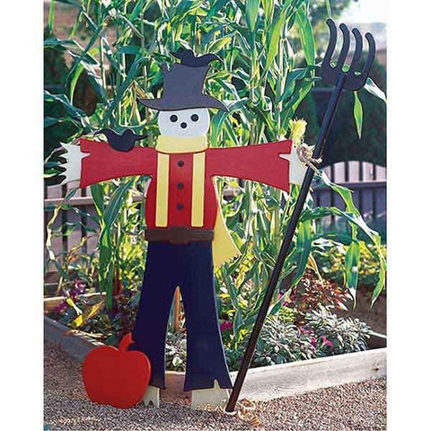 Woodworking Project Paper Plan to Build Easy Going Scarecrow woodworking plan