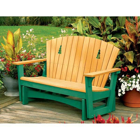 Woodworking Project Paper Plan to Build Easy Glider - Image 1