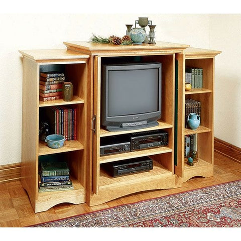 Woodworking Project Paper Plan to Build Extravaganza Entertainment Center woodworking plan